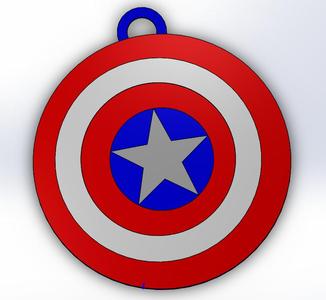 2D Sphere, Captain America Shield