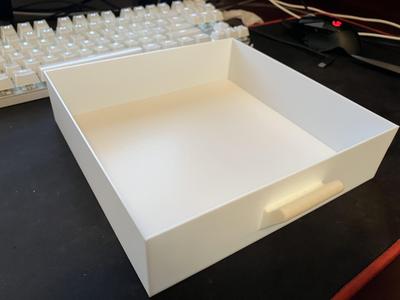 infinitely stackable oversized drawers