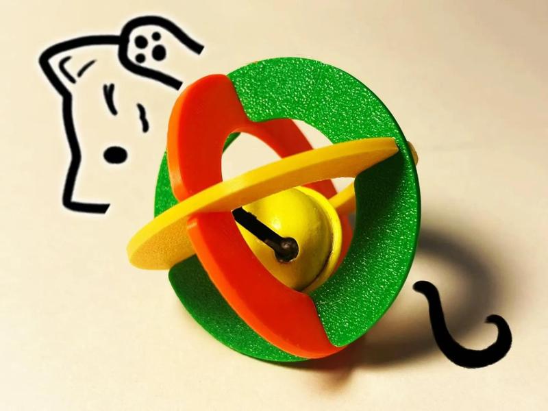 Cat Ball Pet Ball Jingle Ball Furry Ball Cat Toy Pet Toy Pet Cat Ball