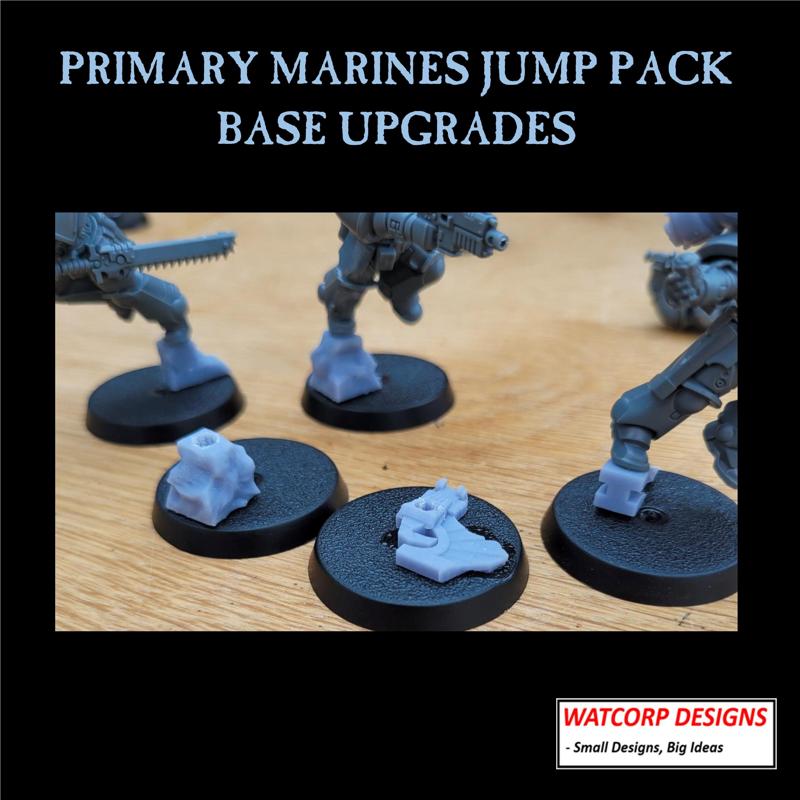 PRIMARY MARINES JUMP PACK BASE UPGRADES