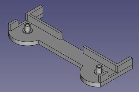 Porta rullo filamento Alfawise U20