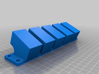 Pegboard - Lathe toolholder organizer
