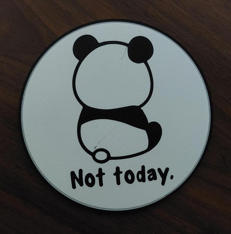 Panda coaster (not today)
