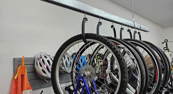 Bicycle Hooks for Bike Rail Trolley Storage