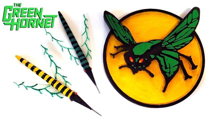 Kato's Throwing Dart from the Green Hornet TV Show 1966