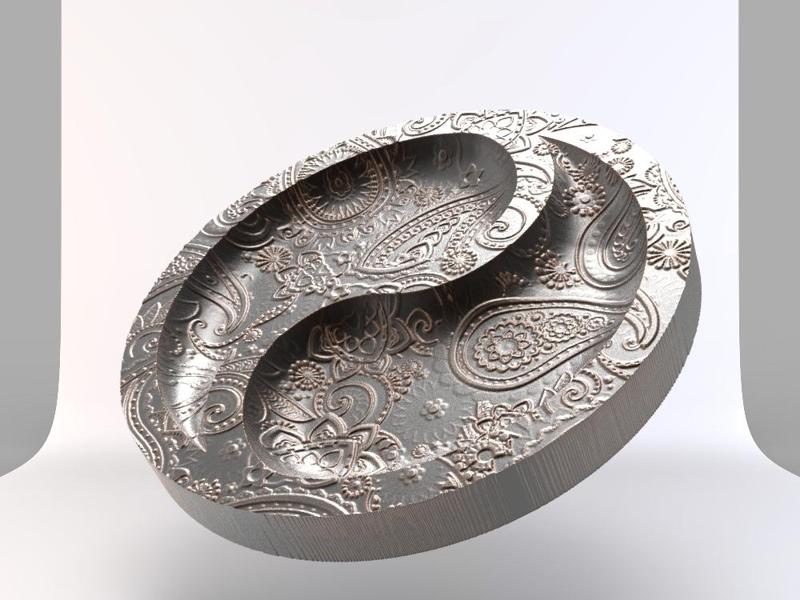 Ethnic Combination plate for CNC (2 types)