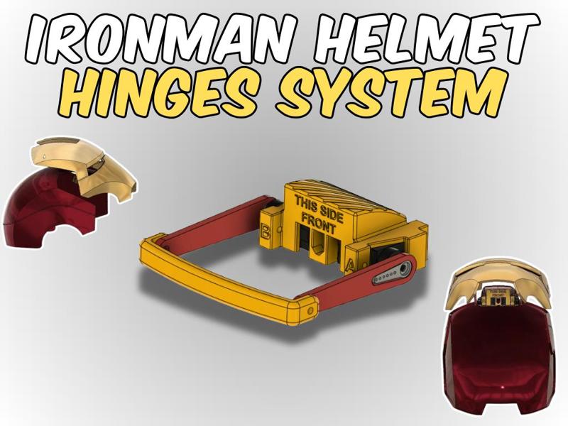 IRONMAN HELMET HINGES - MARU V2