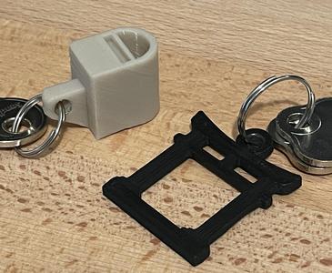 Gate and Letterbox keyrings