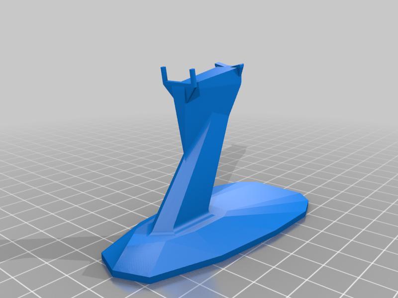 Diecast Aircraft Display Stand 1:400 Scale - Cradle Type