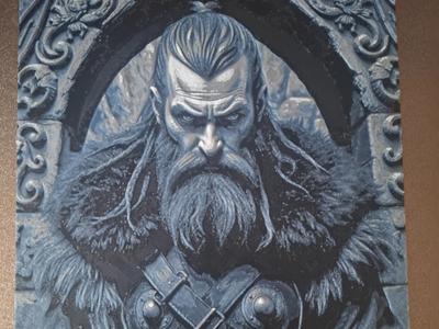 Viking at home Hueforge