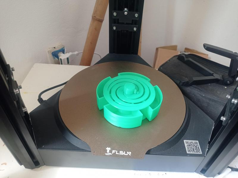 apertura rotante a 4 cassetti