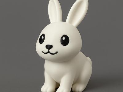 Sitting Friends - Rabbit