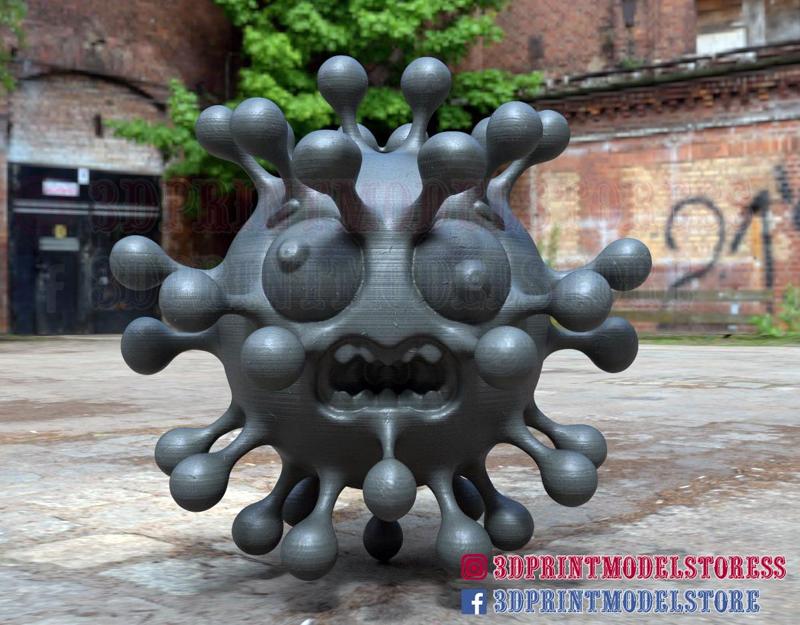 Coronavirus Monster Covid 19