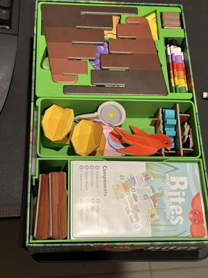 Bites board game insert