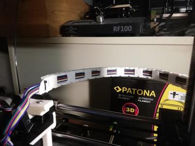 Reinforced Dragchain (X) for Anycubic I3 Mega Direct Drive Extruder