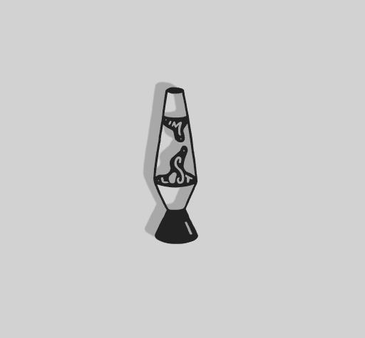 Lava Chandelier Decoration - 2D Art