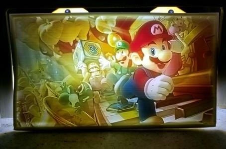 Mario World HD Color Lithophane