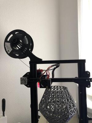 Angled filiment holder for Ender 3