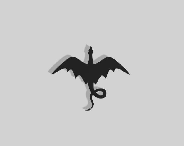 Dragon II Decoration - 2D Art