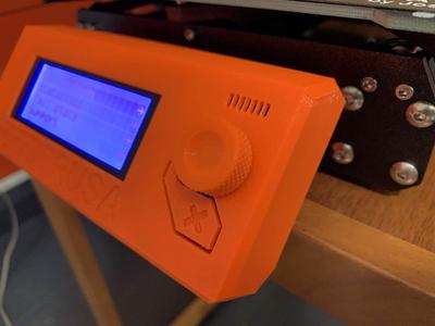 Prusa knurled LCD knob