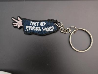 Portachiavi Strong Hand Scary Movie Divertente art