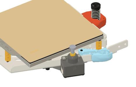 Sexbolt endstop for Kirigami bed