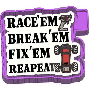 RC Cars Reapeat Race Break Fix Freshie STL Mold Housing