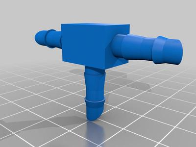 Gardena T-piece hose connection for 4.6mm hose