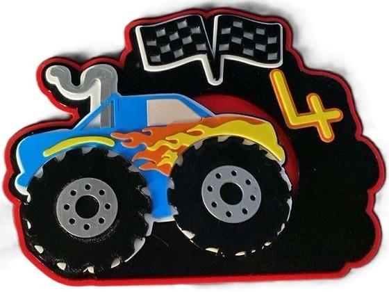 Monster Truck Cake Topper
