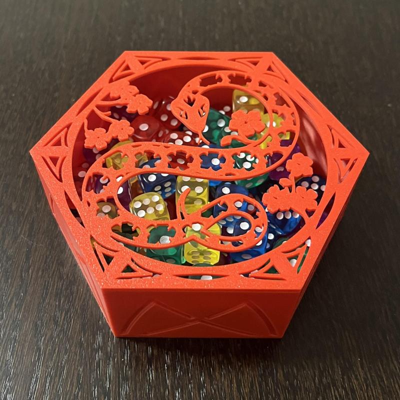 Chinese new year snake box