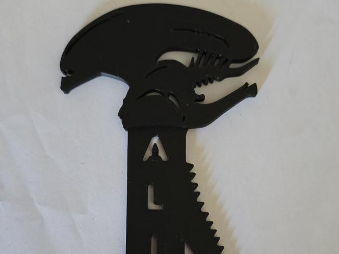 Alien Xenomorph Bookmark