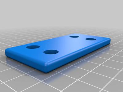 Table connector - No supports - Screw or Glue 