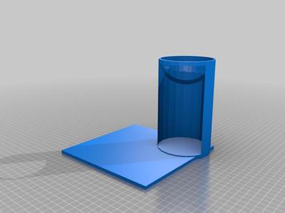 Cup holder Mouse pad