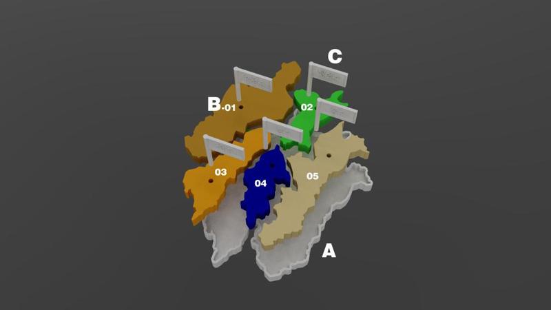 3DMap of Daejeon city in South Korea