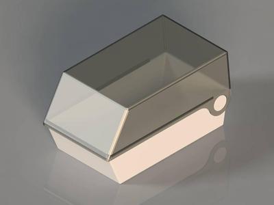 5 1/4 inch floppy disk box