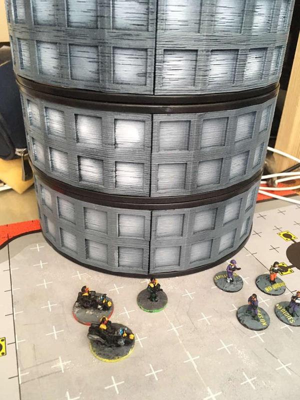 Spool Walls Tower Block