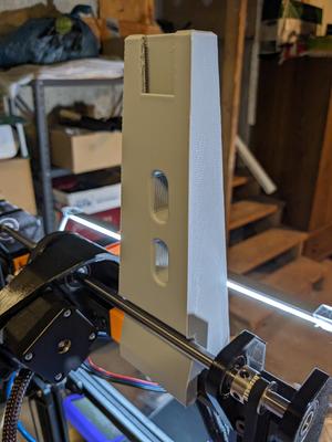 Filler 2020 Filament Spool Holder Stand (Rotated for Side Feed)