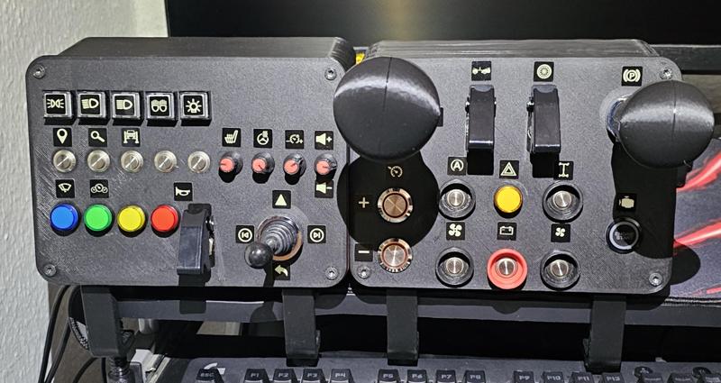 Button Box for Simulater ( ETS2 / Pc )