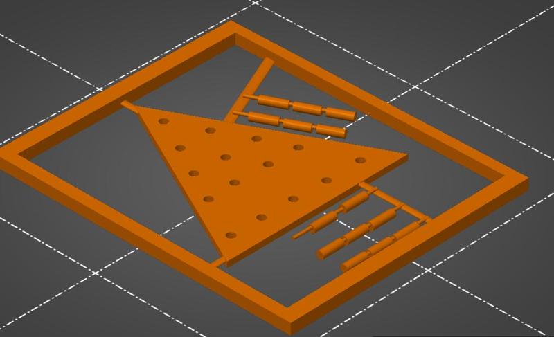 triangle peg kit card