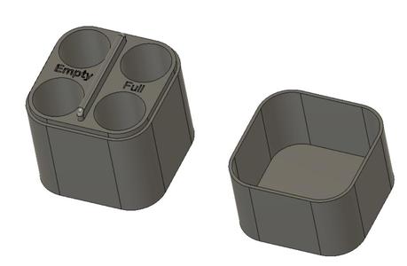 AA Chargeable battery box for Xbox and others with two batteries