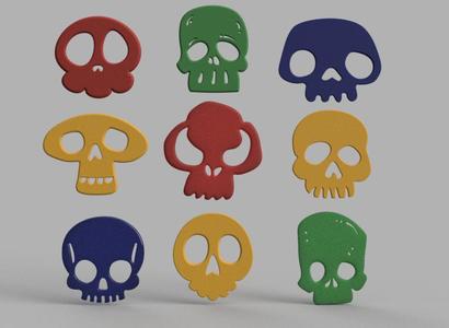 Halloween Hair Clips Stl Pack