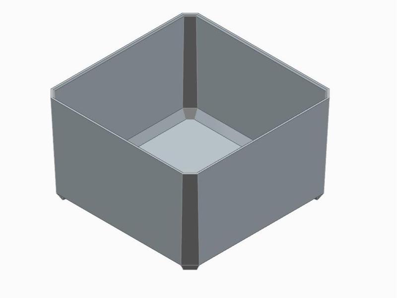 Sortimo T-Boxx Bin 2x2 H63