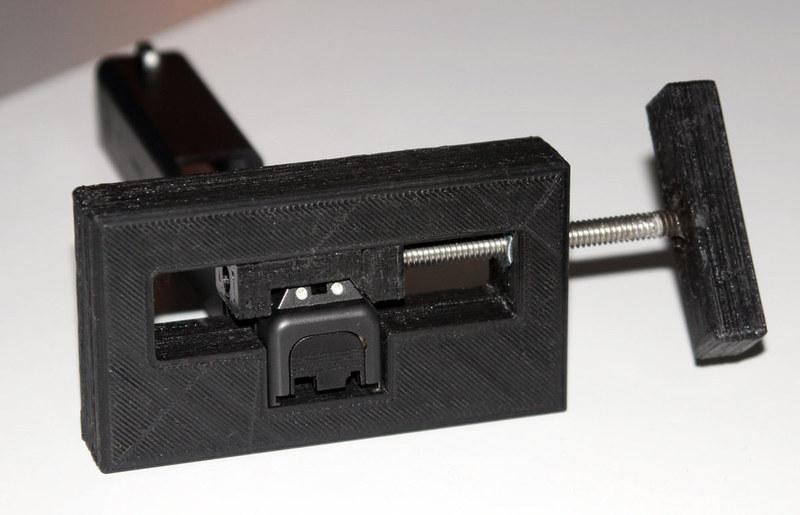Glock Sight press