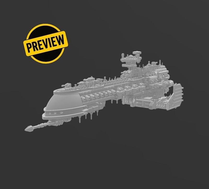 Mattadore Class Exemple Heavy Cruiser - Geonus II STC Ship Builder