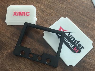 HDZero Monitor Set: Bumper, Cover, Battery tray