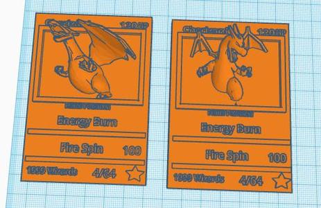 Charizard pokecard