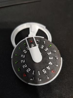 X-Wing Miniatures Movement Dial 1.0