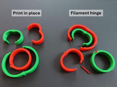 Cable organizer (strong hinges)