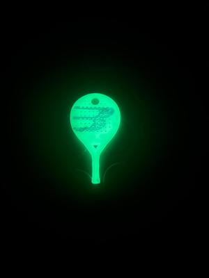 bullpadel racket keychain