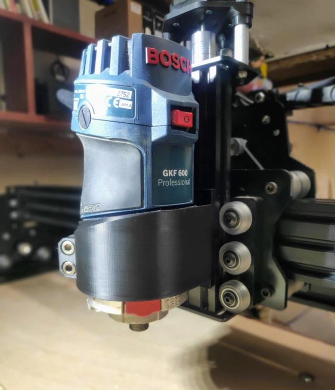 Support CNC pour BOSCH GKF600 